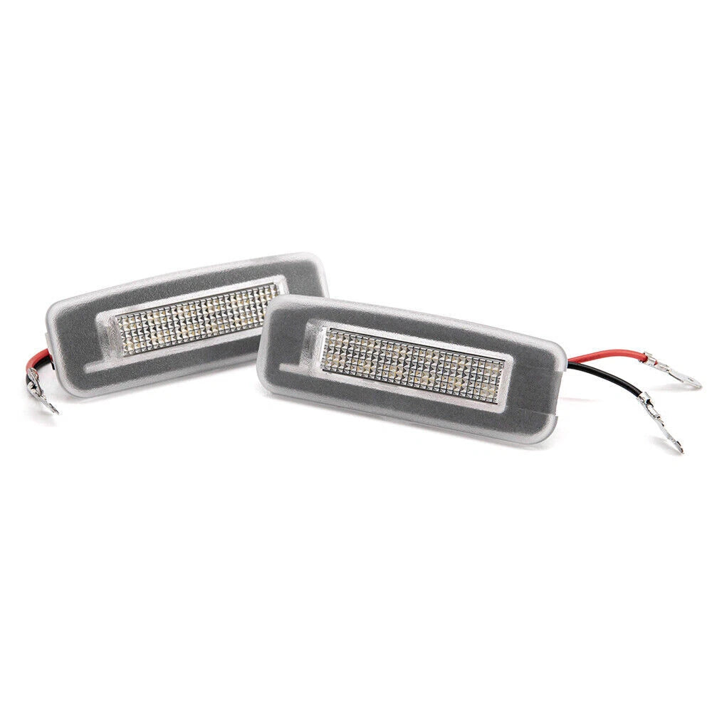 Pair of 18 SMD White LED License Plate Light Lamps for Ford Focus MK1 (1998–2005)