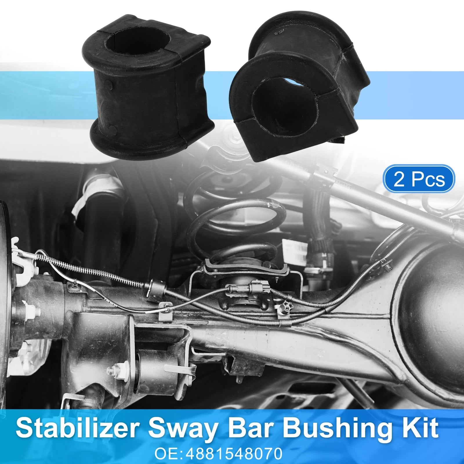 2X Stabilizer Sway Bar Bushing Kit No.4881548070 for Lexus ES300H (2013–2018)
