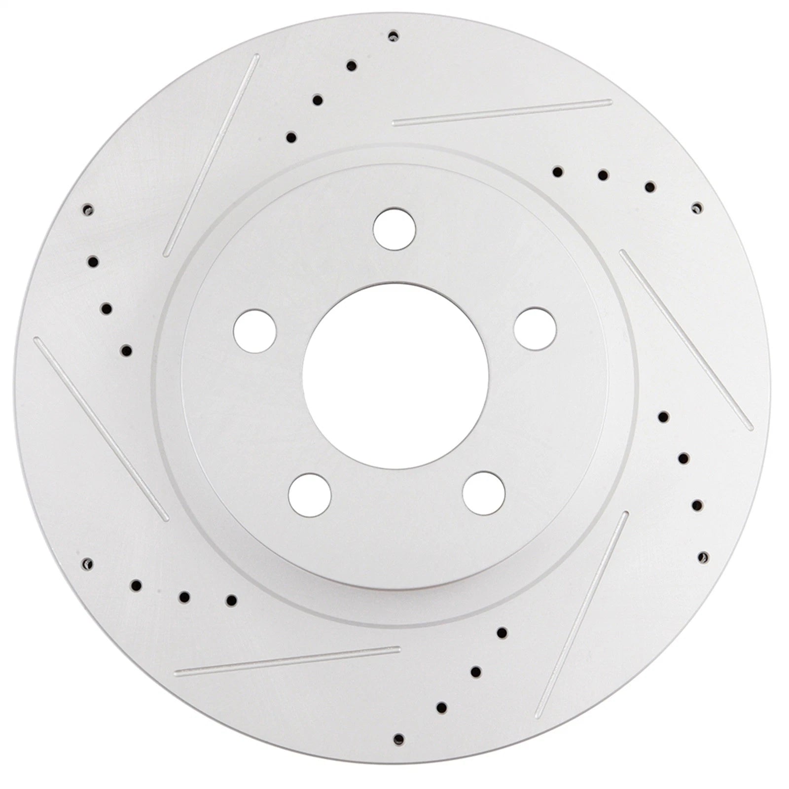 Front Drilled & Slotted Brake Rotors + Ceramic Pads for Ford Explorer