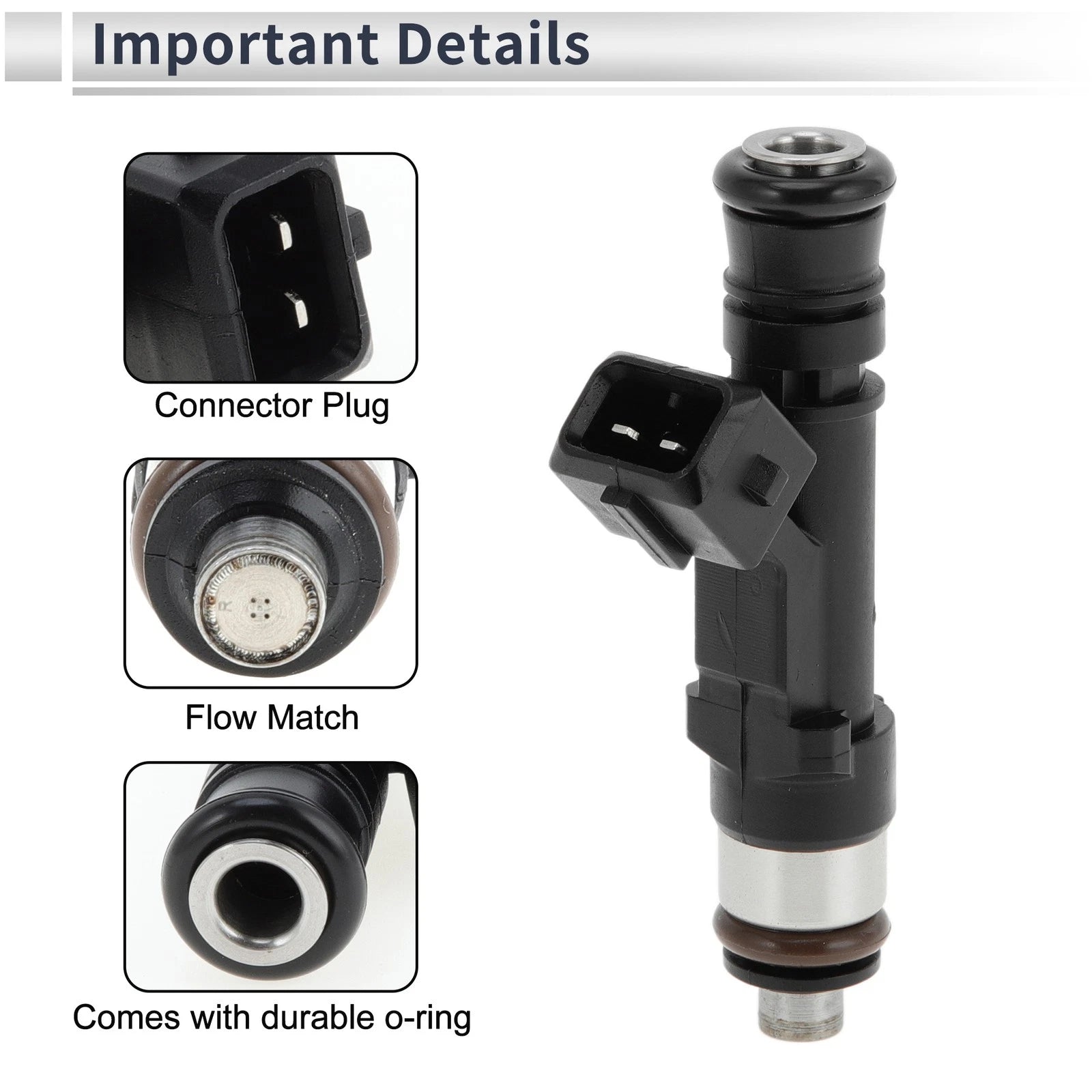 Fuel Injector No.0280158044 for Ford F-250 F-350 Super Duty (2003–2004)