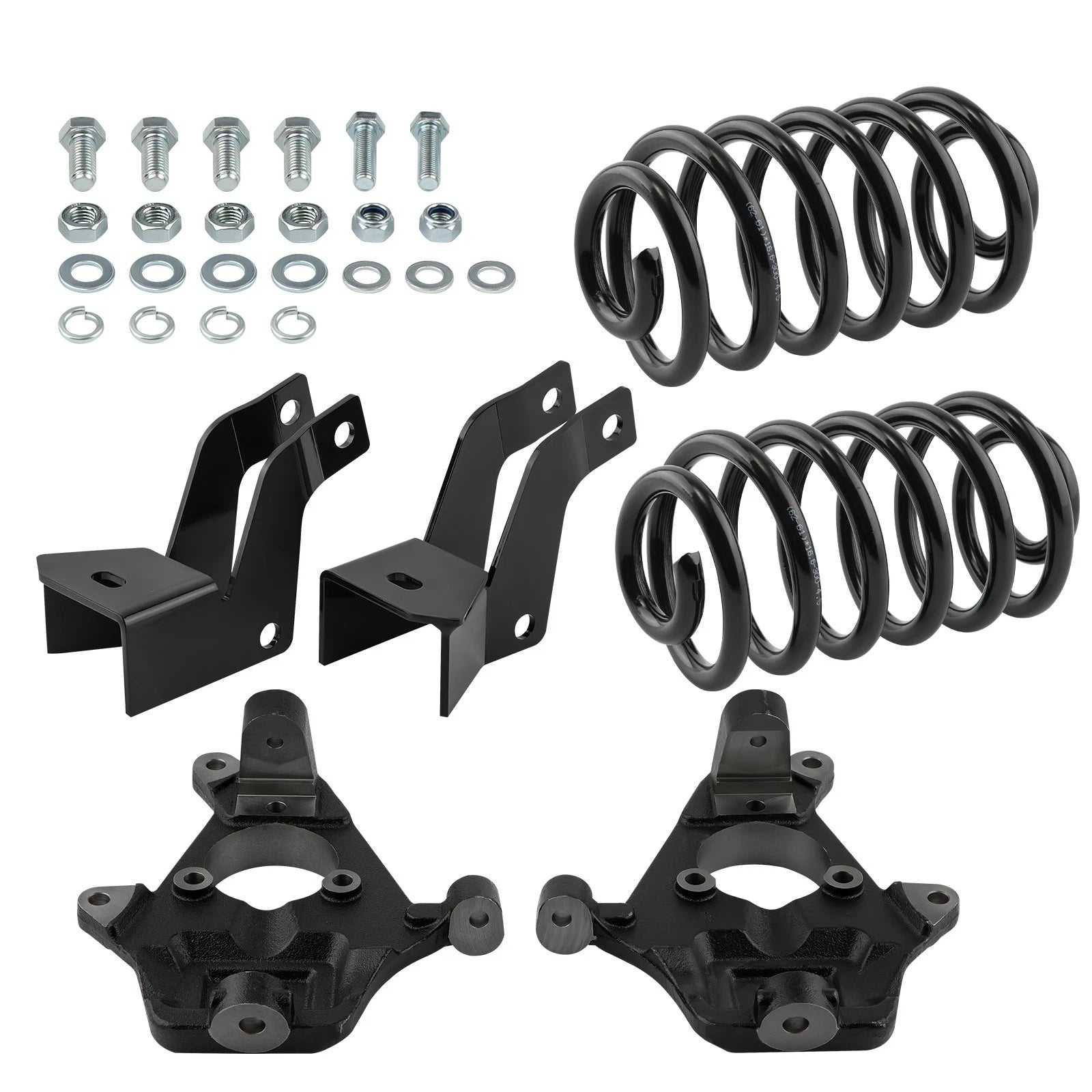 2" Front 4" Rear Drop Lowering Kit for Chevy Tahoe GMC Yukon XL 2007-2014