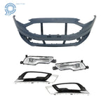 Front Bumper Cover with LED Fog Lights for Ford Fusion (2017–2018)