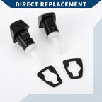 2pcs Front Windshield Washer Nozzles No. 4805742AB for Dodge Durango (2011–2023)