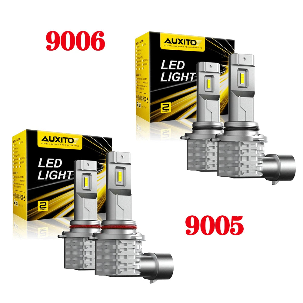 Set of 4 LED Headlight Bulbs for [Make Model]