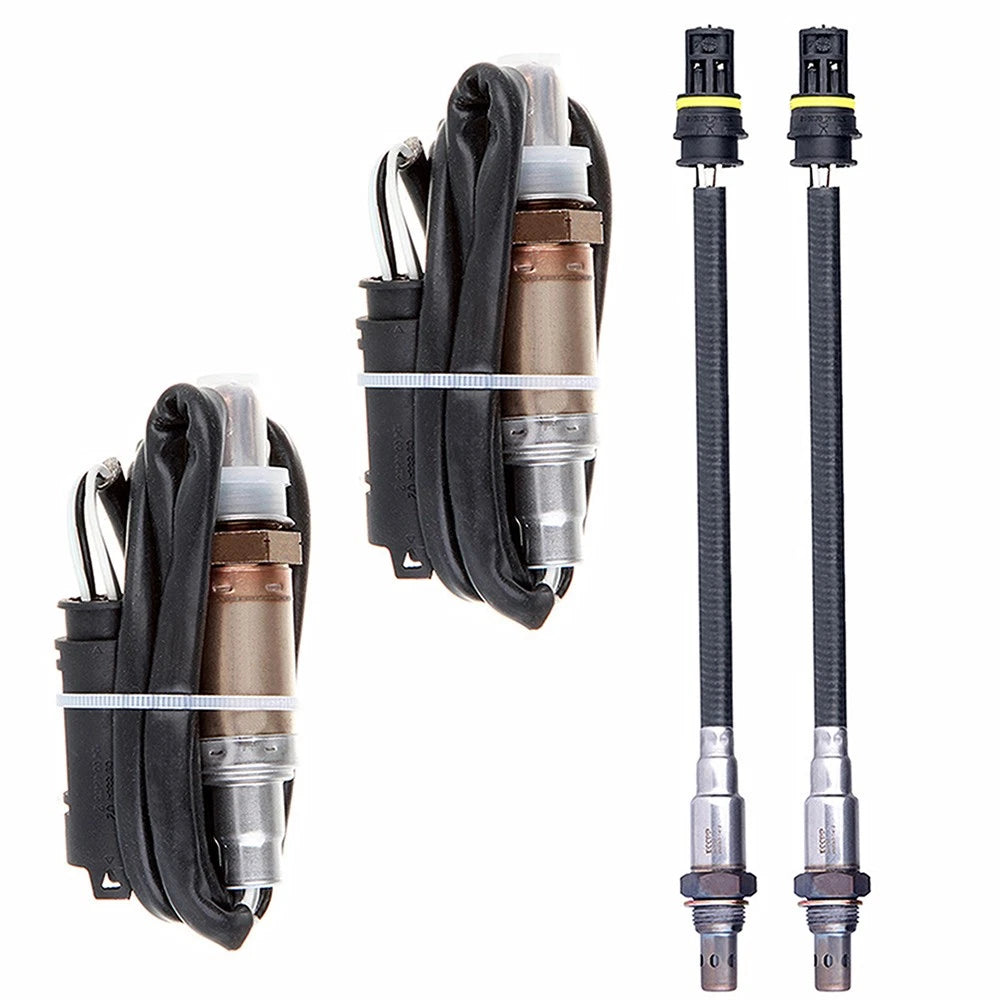 Set of 4 Oxygen Sensors (2 Upstream + 2 Downstream) for BMW 325i (2001–2003)
