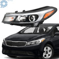Halogen Headlights for Kia Forte Sedan (2017–2018) Left Driver Side