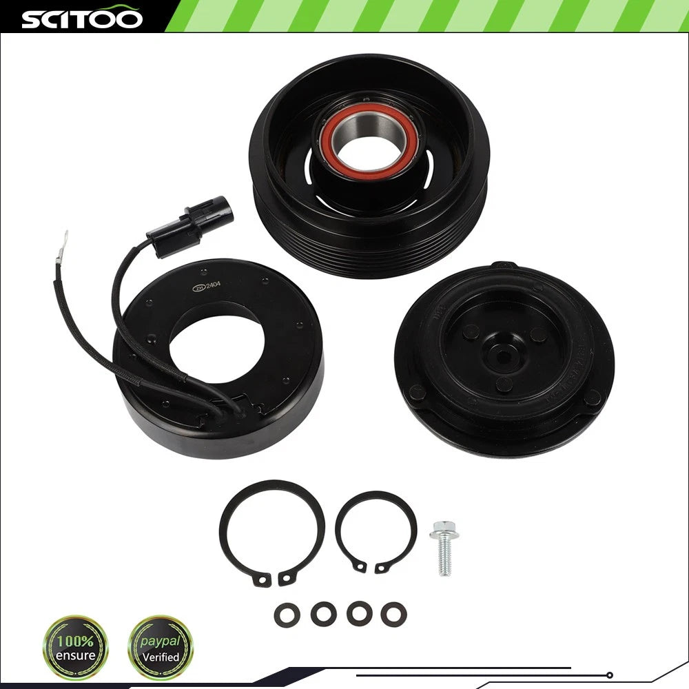 A/C Compressor Clutch Kit for Hyundai Azera, Kia Optima, Amanti (2006–2010)