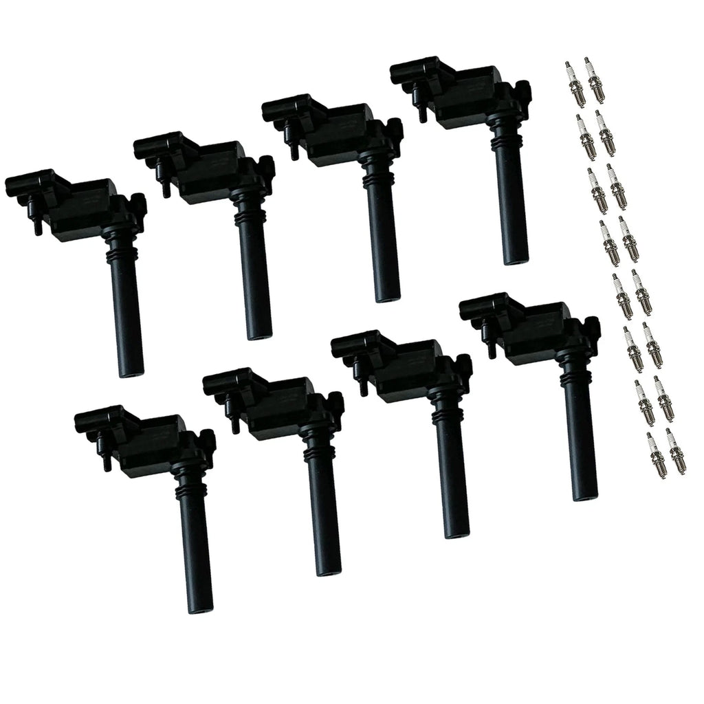 Set of 6 Ignition Coils & Spark Plugs for Chrysler Pacifica (2004–2006)