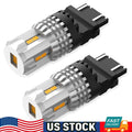 2X AUXITO 3157 3156 Amber LED Turn Signal Parking Light Bulb for