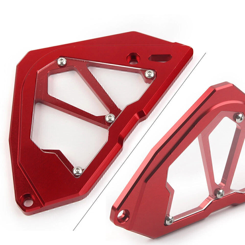 Front Sprocket Cover Chain Guard for Kawasaki Z250 Z300 Ninja 250 300 (2013–2017) Red