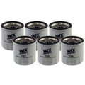 Set of 6 Engine Oil Filters for Mazda Scion Toyota L4 SKYACTIV SULEV