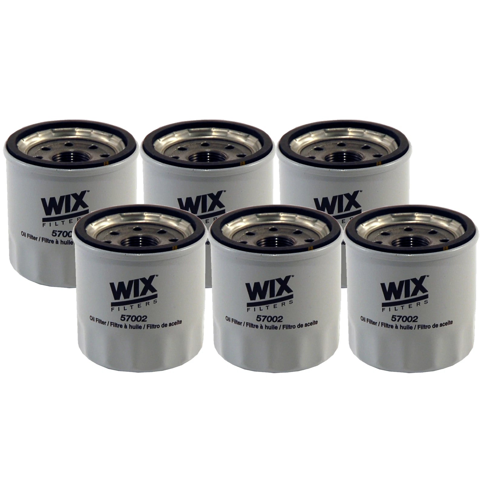 Set of 6 Engine Oil Filters for Mazda Scion Toyota L4 SKYACTIV SULEV