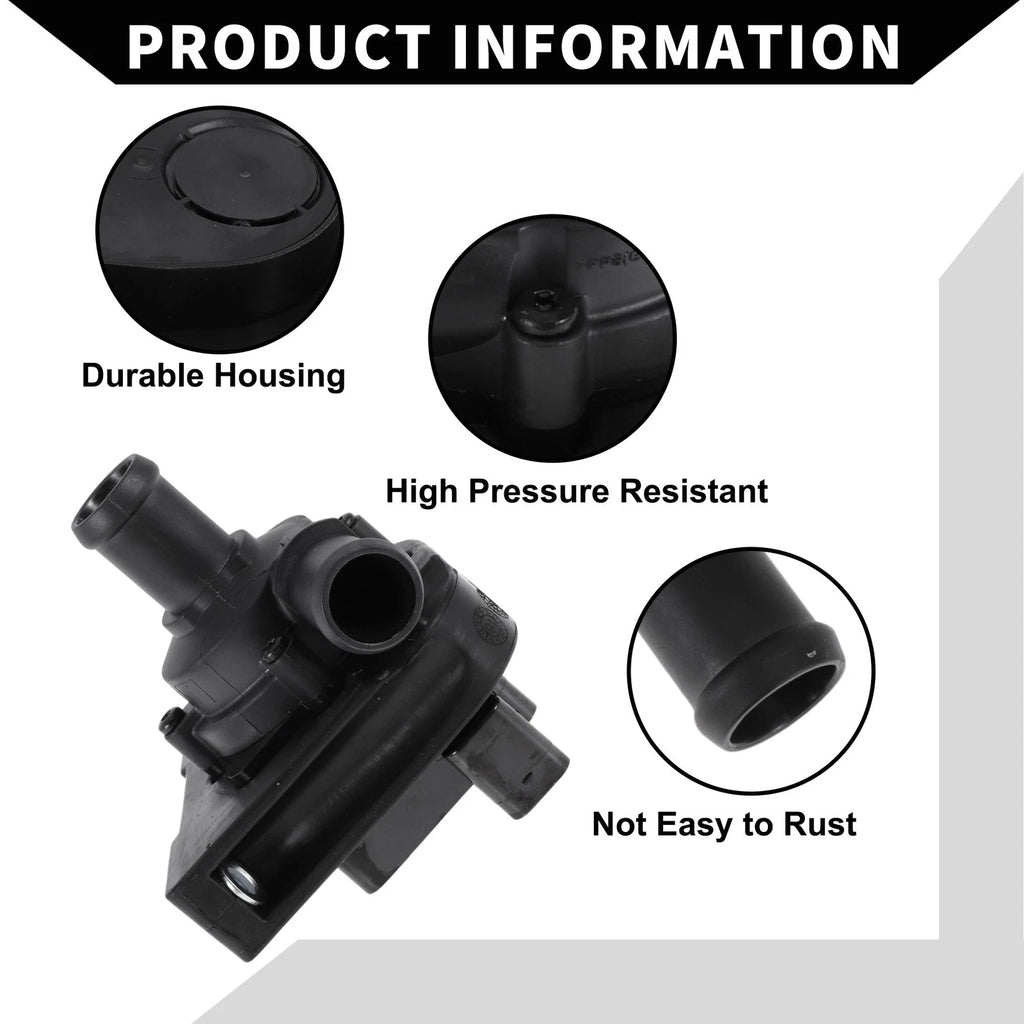 Auxiliary Cooling Water Pump for Audi A3 (2013–2025) No. 5Q0965567G 1 Pc
