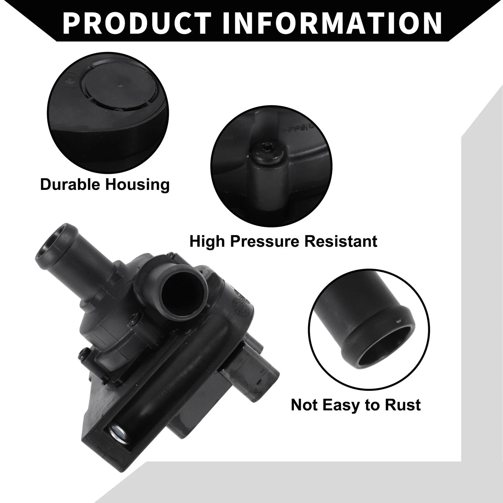 Auxiliary Cooling Water Pump for Audi A3 (2013–2025) No. 5Q0965567G 1 Pc