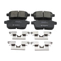 Set of 4 Bosch QuietCast Rear Ceramic Brake Pads for Edge MKX CX-7 CX-9 (2007–2020)