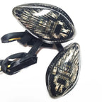 Smoke Flush Mount LED Turn Signals for Honda CBR 600 F4i (2001–2007)