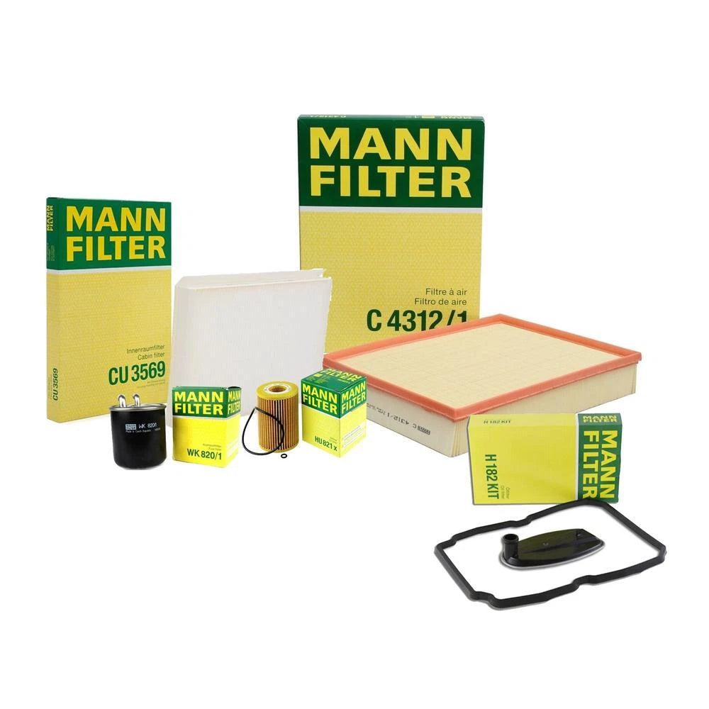 Mann Oil Air Cabin Fuel Transmission Filter Service Kit for Dodge 3.0 V6