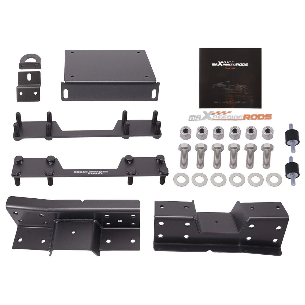 C-notch Lowering Kit for Dodge Ram 1500 (2002-2008) Powder Coated Steel
