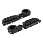 1 1/4" Engine Guard Footpeg Male Mount Clamps for Harley Touring