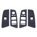 Interior Front Window Switch Lock Cover Trim for BMW 5 Series G30 G31 G38 (2017–2023)