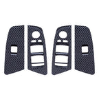 Interior Front Window Switch Lock Cover Trim for BMW 5 Series G30 G31 G38 (2017–2023)