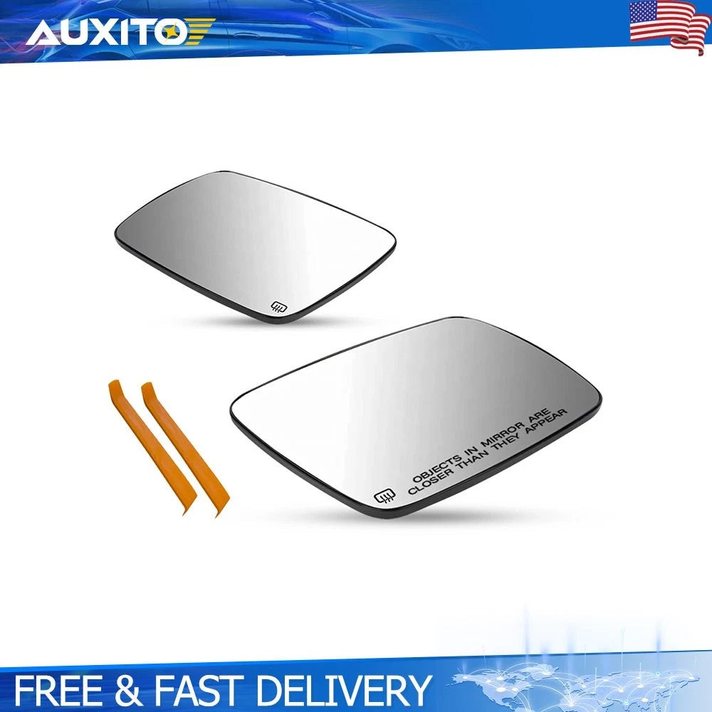 2X Heated Mirror Glass Set for Dodge Journey (2009–2020)