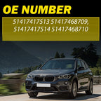 Set of 4 Inner Door Handle Pull Covers for BMW X1 X2 (2016–2020)