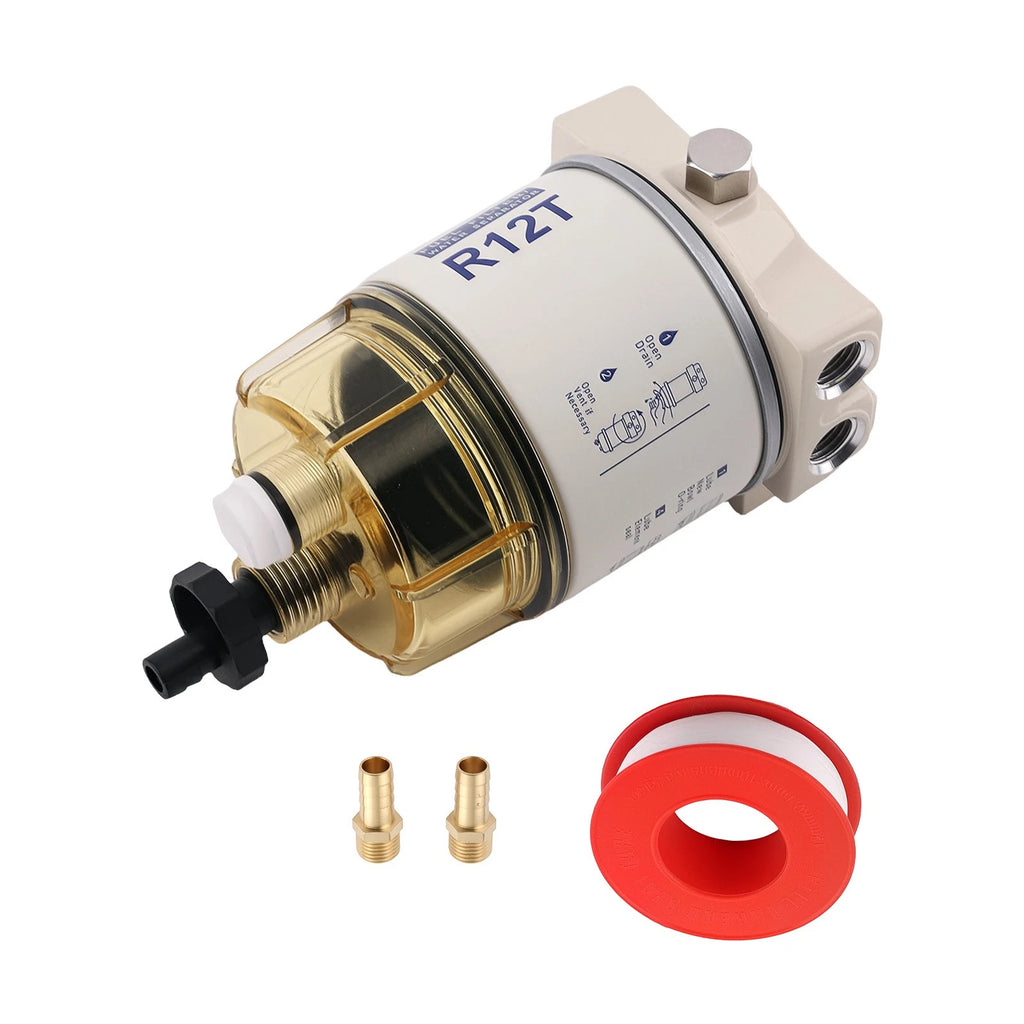 Fuel Filter Water Separator S3240 for Off Road Equipment (3/8" NPT, 10 Micron)