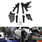 Set of 2 Driver Footpegs Rest Bracket for Honda CBR1000RR (2004–2007)
