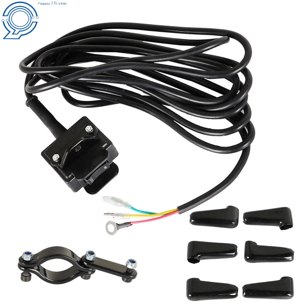 Rocker Thumb Switch Handle Bar Control for KFI WARN Winch