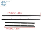 Set of 4 Window Moulding Trim Seals for Honda Civic (2012–2015)