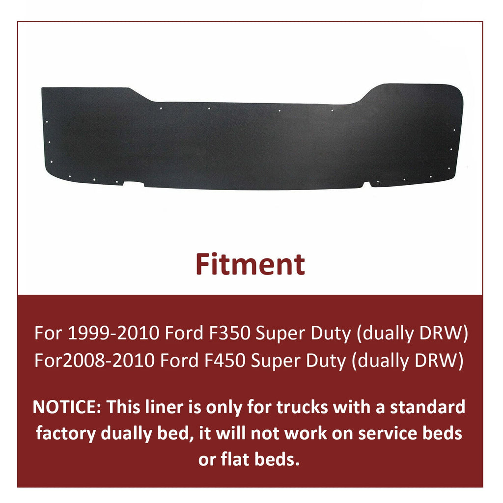 Dually Bed Inner Fender Flare Liner for Ford F350 F450 (1999–2010)