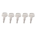 5 x KV02 Heavy Equipment Ignition Keys for Kato Excavator Models (HD)