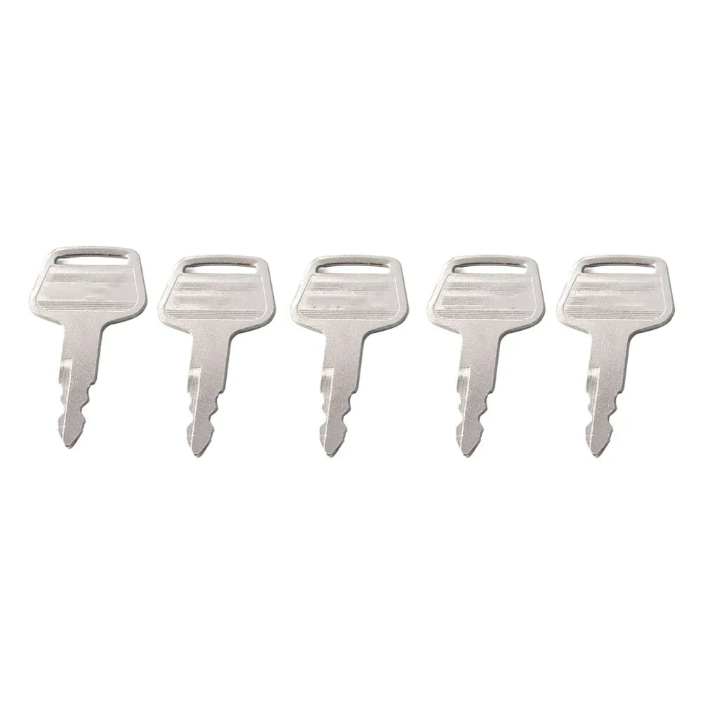 5 x KV02 Heavy Equipment Ignition Keys for Kato Excavator Models (HD)
