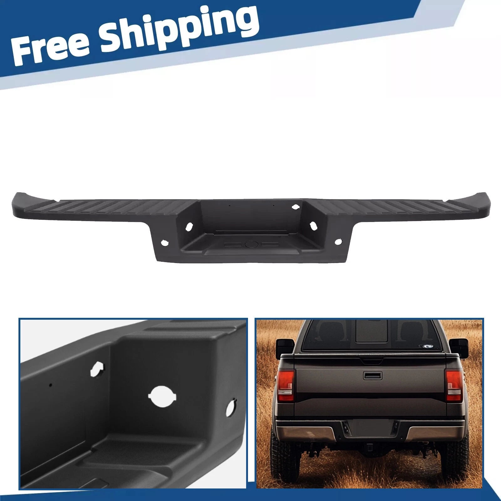 Rear Bumper Top Step Pad Cover for Ford F-150 (2009–2014) #9L3Z17B807C
