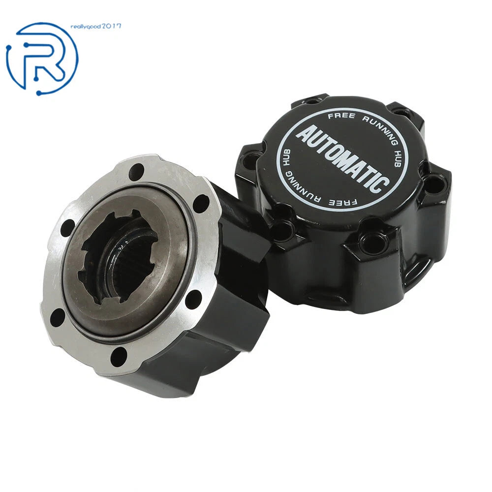2X Free Running Wheel Hub Lock 28 Spline for Nissan Frontier X-Terra Navara D22 (2001–2014)
