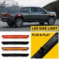 LED Front Rear Side Marker Lights for GMC Sierra 2500 3500HD (2020–2023) Smoked