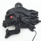 Black Zombie Horn Cover with LED for Harley Cowbell & V-Rod (1992–2020)
