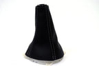 Manual Shift Boot Cover for Mitsubishi Lancer (2002–2007) Gray Stitch
