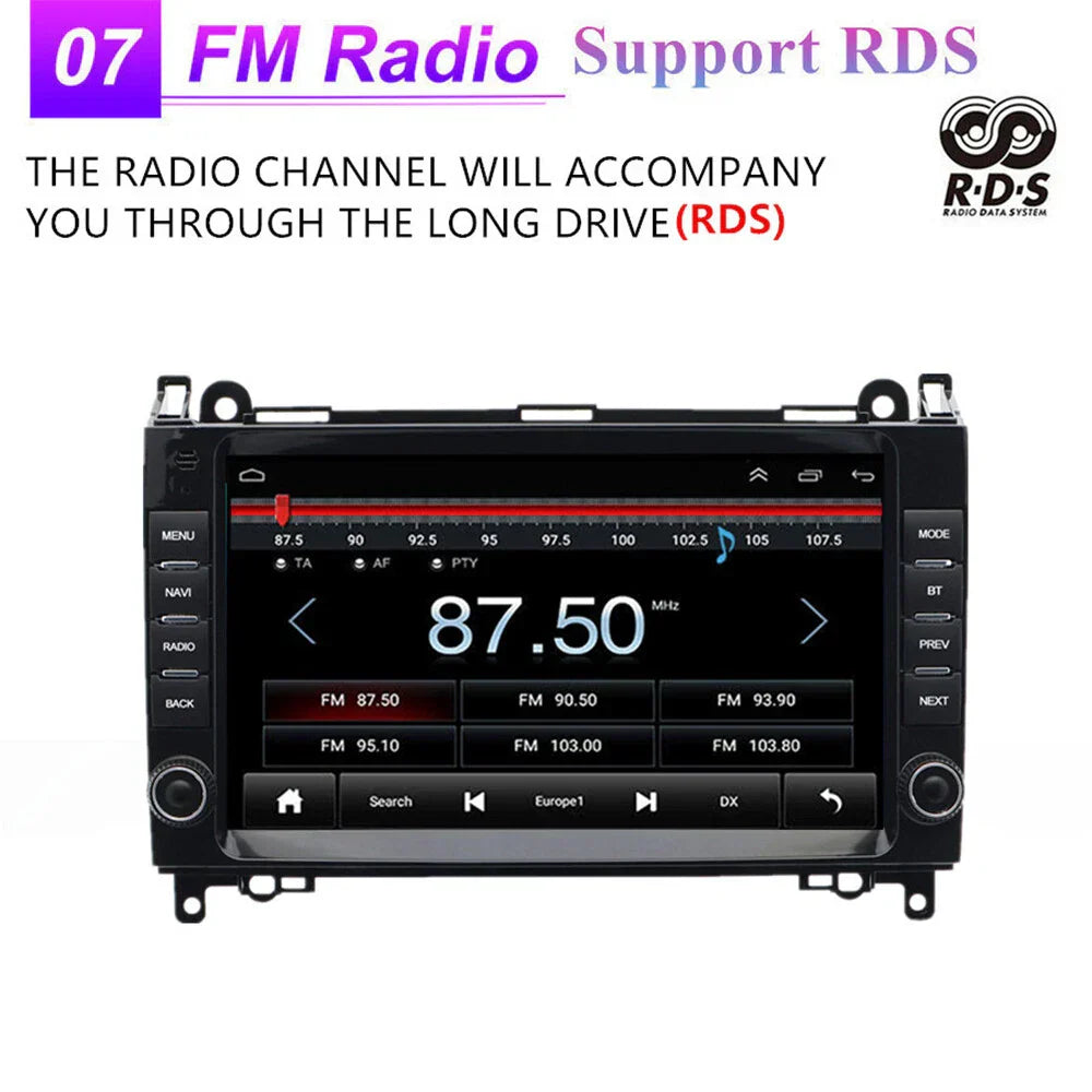 9'' Car Stereo Radio GPS for Benz Sprinter W169 W245 W639 W906 Viano (2006-2018)