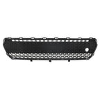 Front Upper Grille Replacement for Kia Soul (2014-2016) Black Painted