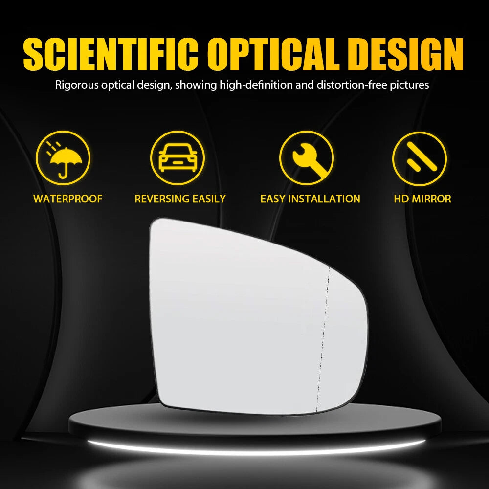 Passenger Side Mirror Glass for BMW X5 E70 (2007-2013) Auto Dimming Heated