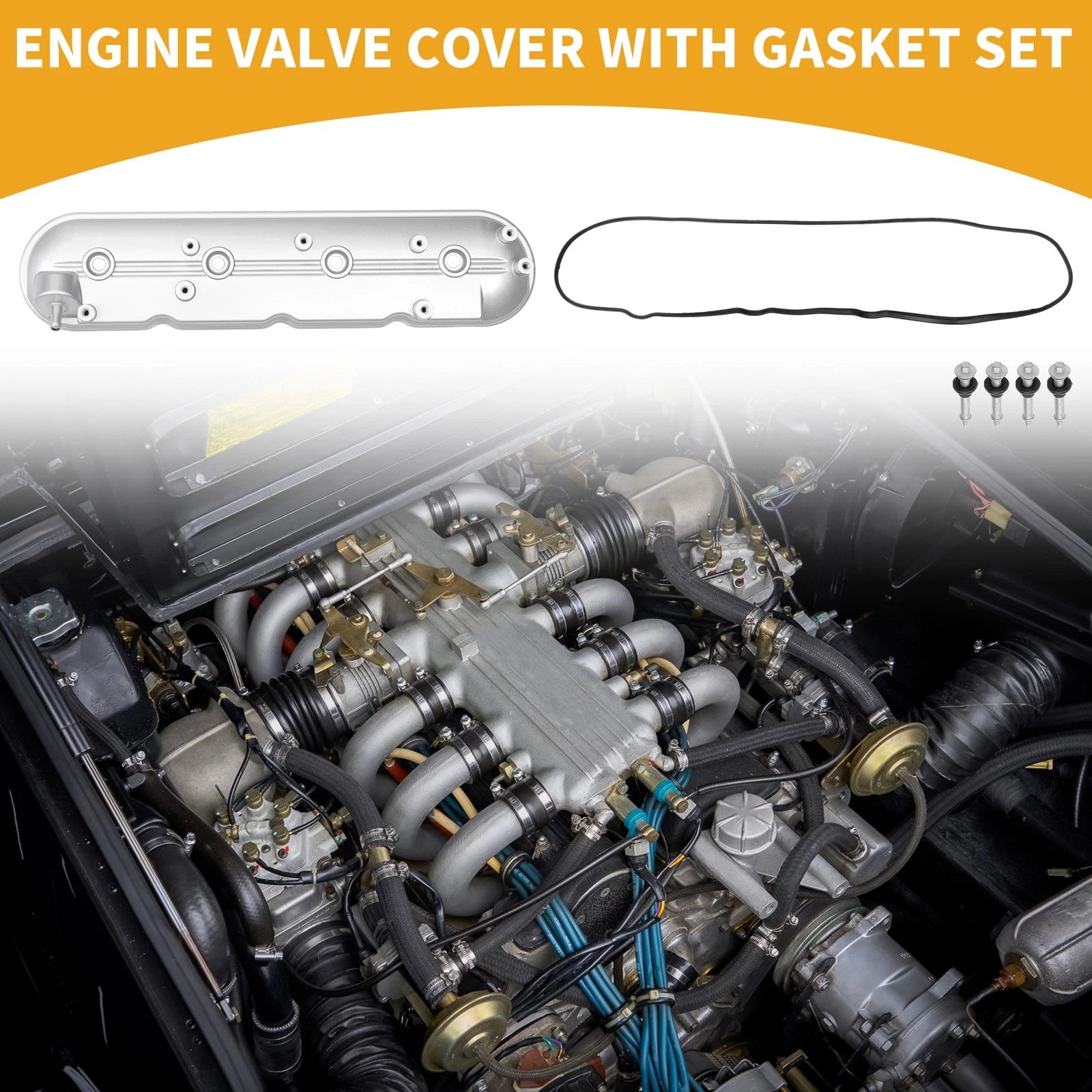 Engine Valve Cover with Gasket No. 12570427 for Chevrolet Tahoe (2000–2008)