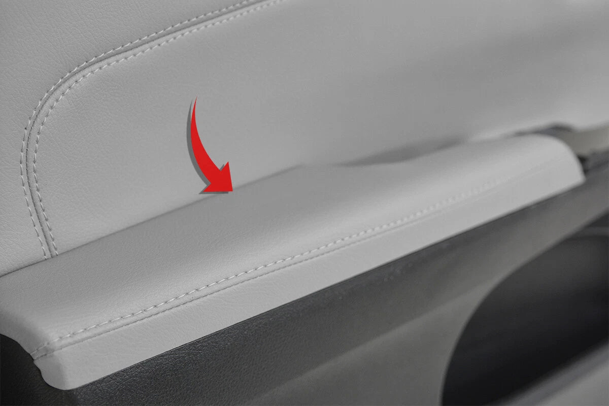 Leather Armrest Door Panel Cover for Toyota Avalon (2013–2018) Gray