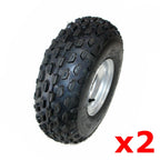 2X 19x7-8 Front Wheel Rim + Tire for 150cc Quad Dirt Bike ATV (No Years)