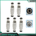 Set of 5 Fuel Injectors for Volvo V70 C70 S70 (1998–2000) 2.3L DOHC