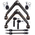 Set of 8 Control Arms Tie Rods Ball Joints for Dodge Ram 1500 (2002–2005)
