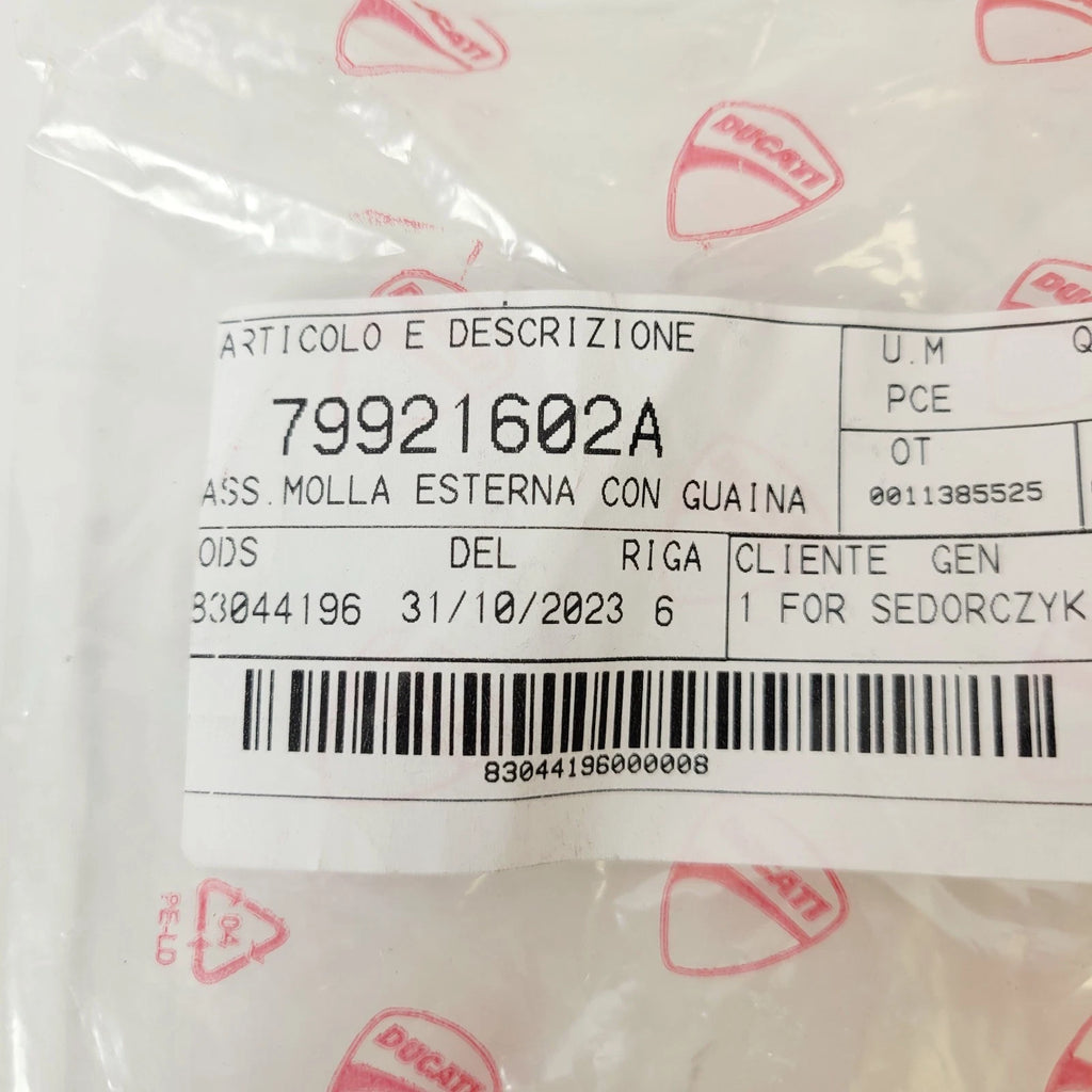 Complete Spring for Ducati DesertX, Hypermotard, Monster, Multistrada (OEM)