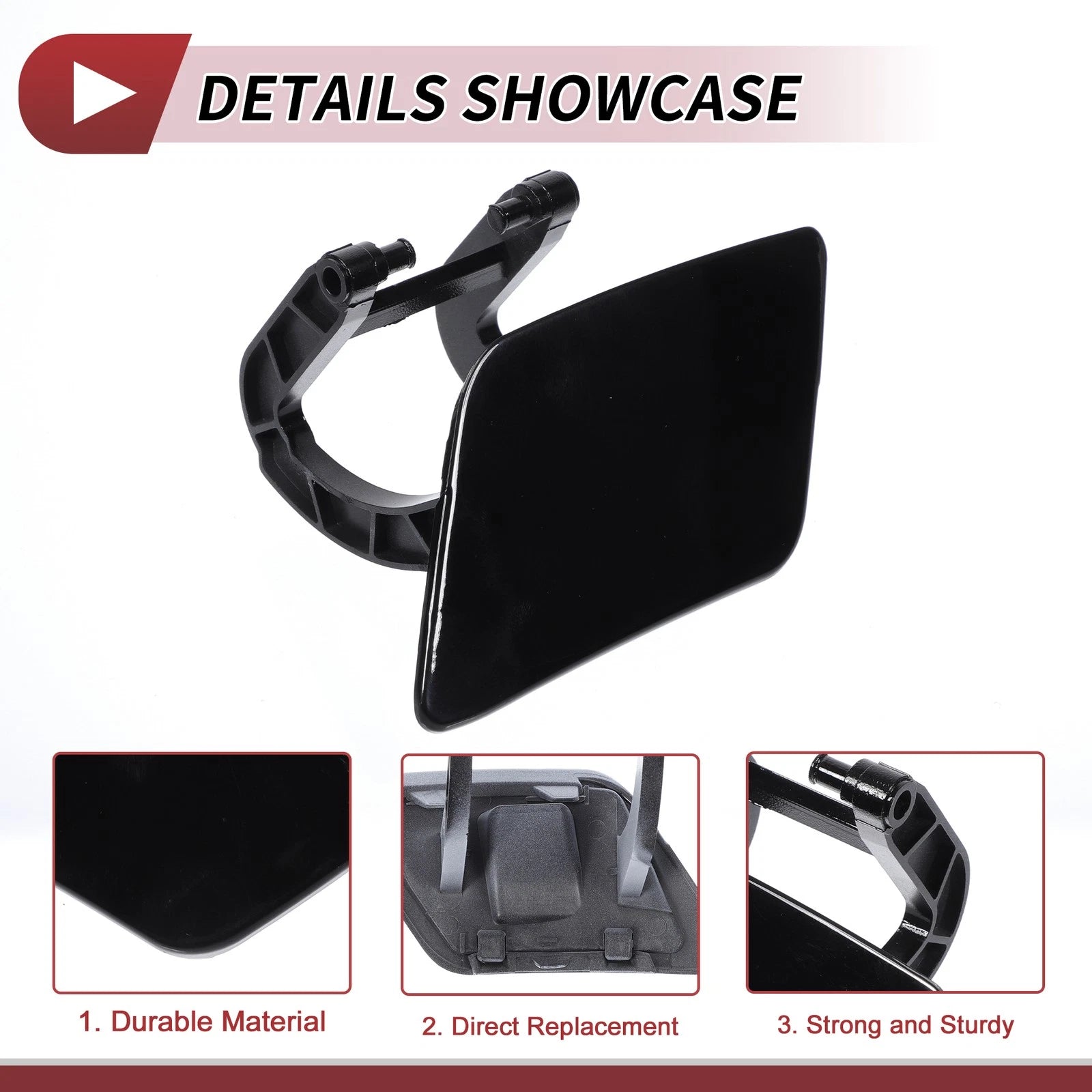 Headlight Washer Nozzle Cover Cap for Mercedes-Benz (1 Pcs)