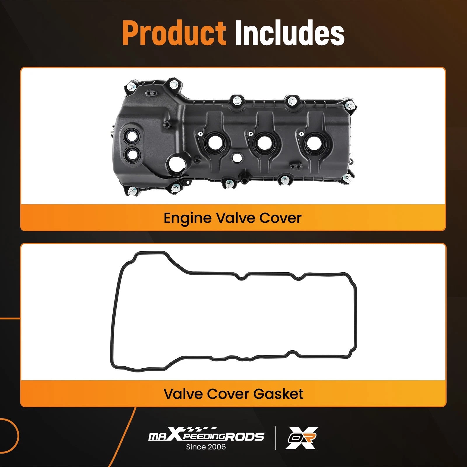 Left Valve Cover for Ford Edge Explorer F-150 Flex (2011–2019)
